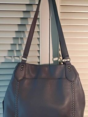 Beautiful Sky Blue Sachel By THE SAK with 3 Lg. Compartments